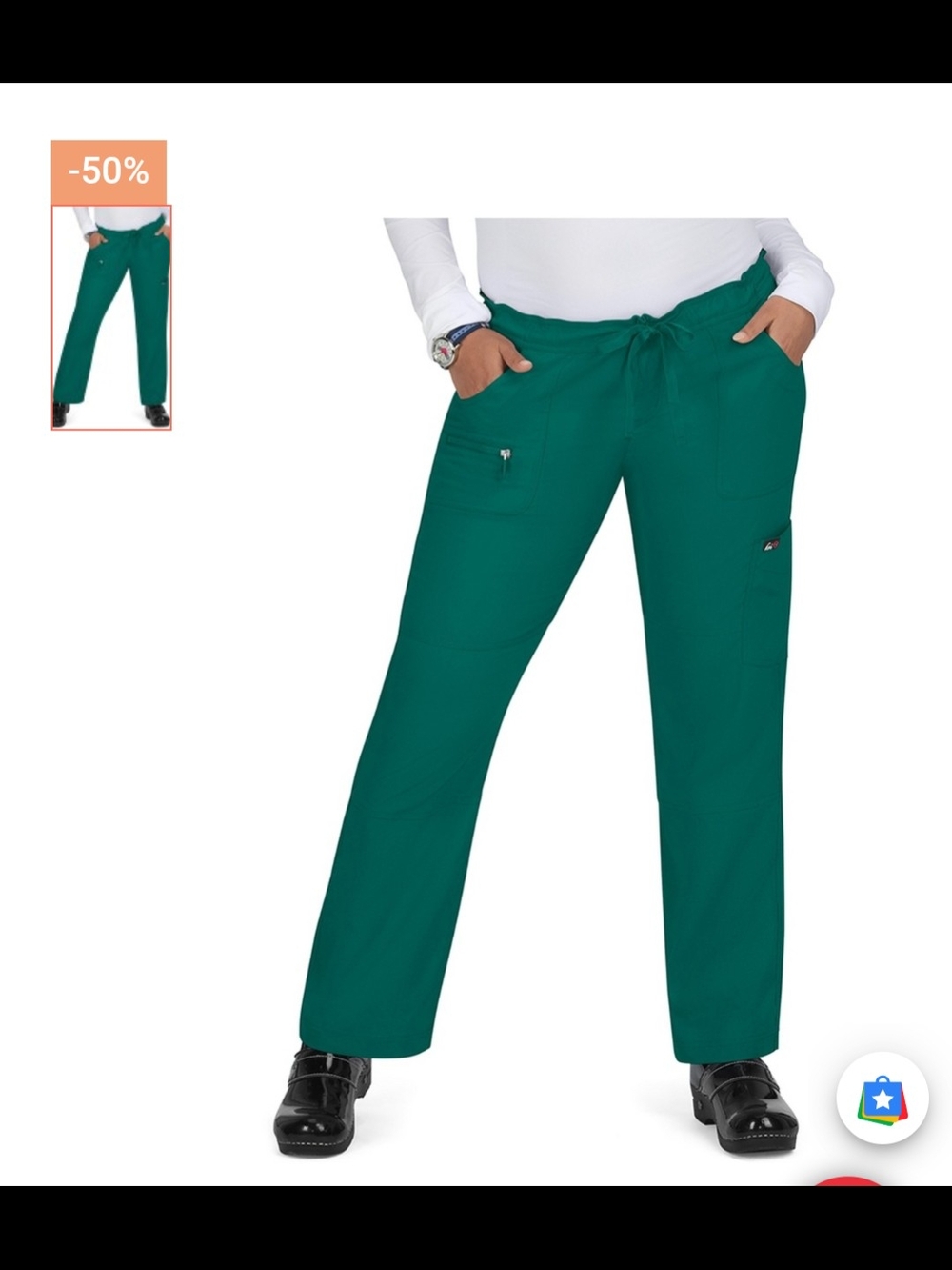 Koi Women's Slim Fit Tall Scrub Pants